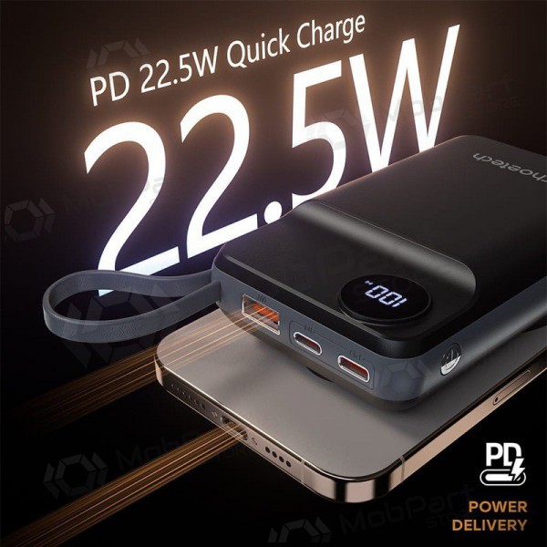 Externe Batterie Power Bank Choetech B696 15W Magsafe 20000mAh Schwarz