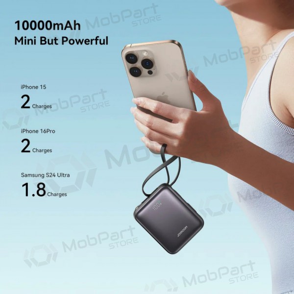 Externe Batterie Power Bank Joyroom JR-PBF27 22.5W Mini 10000mAh Schwarz Externe Batterie Power Bank Joyroom JR-PBF27 22.5W Mini 10000mAh Schwarz