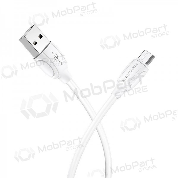 USB Kabel Borofone BX19 USB-A to MicroUSB 1.0m Weiß