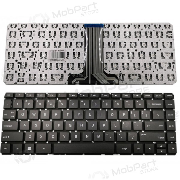 HP Pavilion: X360, 14-BA, 14T-BA, 14M-BA, 14-BS Tastatur
