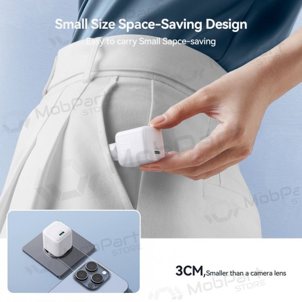 Ladegerät Joyroom JR-TCG08 USB-C GaN PD20W Weiß