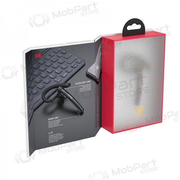 Bluetooth headset Hoco S19 Bluetooth schwarz
