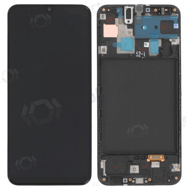 Samsung Galaxy A30 Display (Schwarz) (mit Rahmen) (original) Samsung Galaxy A30 Display (Schwarz) (mit Rahmen) (original)