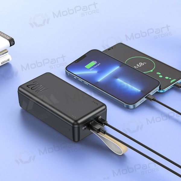 Externe Batterie Power Bank Hoco J87B PD20W+QC3.0 30000mAh Schwarz