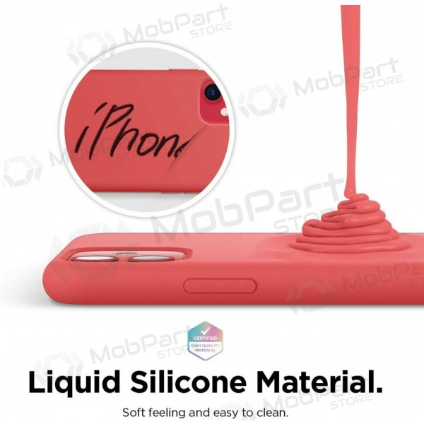 Samsung Galaxy S25 FE Hülle "Liquid Silicone" 1.5mm (rot)
