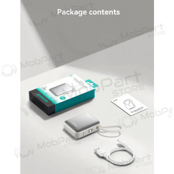 Externe Batterie Power Bank Joyroom JR-PBF27 22.5W Mini 10000mAh Weiß