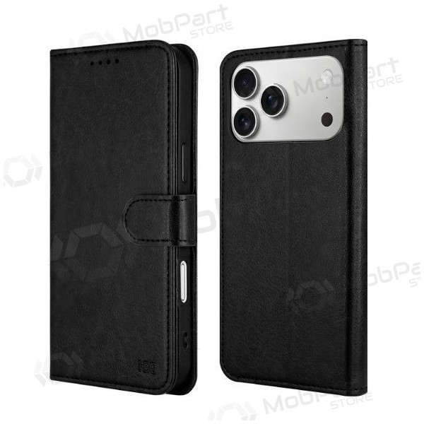 Handyhülle HDD Clasp Wallet Case Samsung A405 A40 Schwarz
