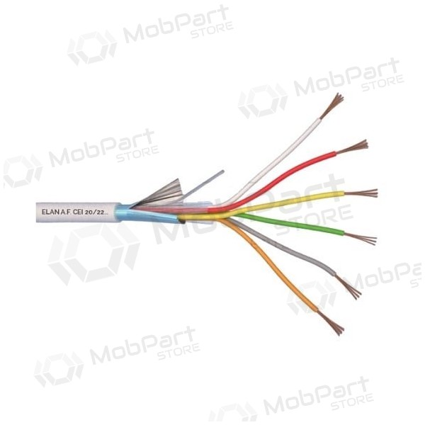ELAN verzinntes, geschirmtes Kabel 6x0.22