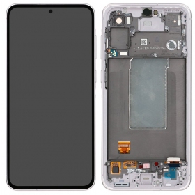 Samsung Galaxy A56 Display (Rosa) (mit Rahmen) (original)