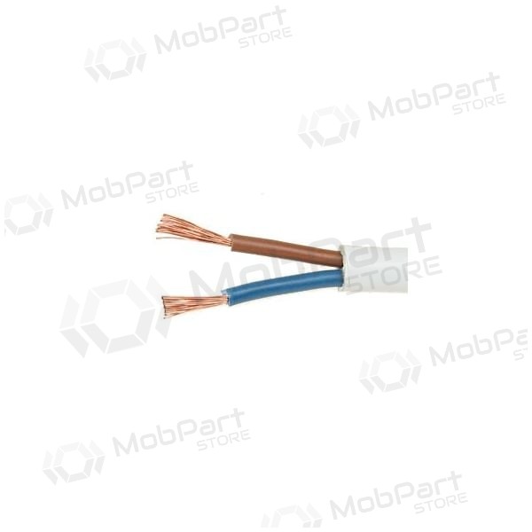 Flexibles kabel Lietkabelis OMY 2x1 mm² kupfer PVC 100 m rolle