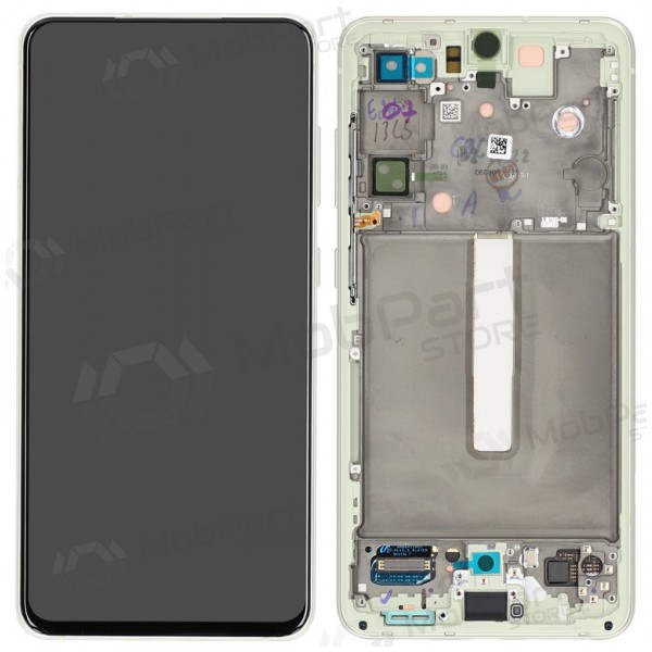 Samsung Galaxy S21 FE 5G Display (alyvinis) (mit Rahmen) (original) Samsung Galaxy S21 FE 5G Display (alyvinis) (mit Rahmen) (original)