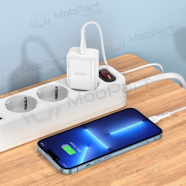 Ladegerät buitinis Hoco N27 Innovative PD20W Weiß