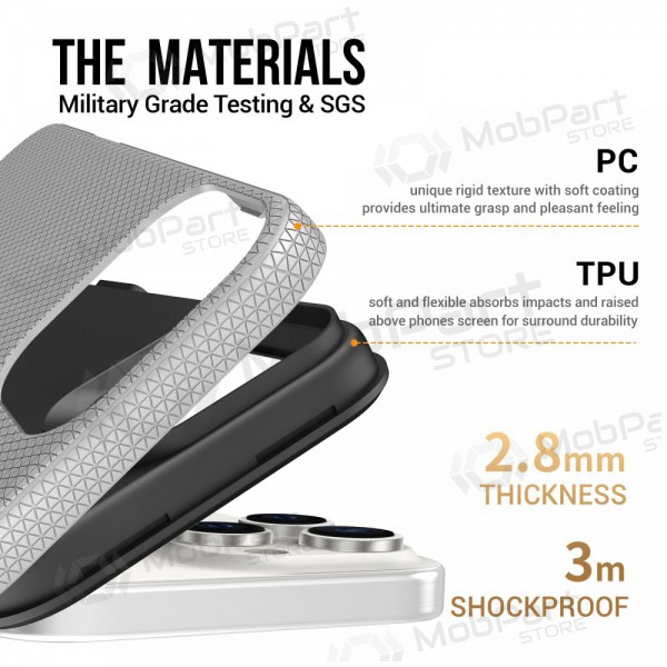 Apple iPhone 14 Pro Handyhülle „Perfectionists“ (Silbrig)