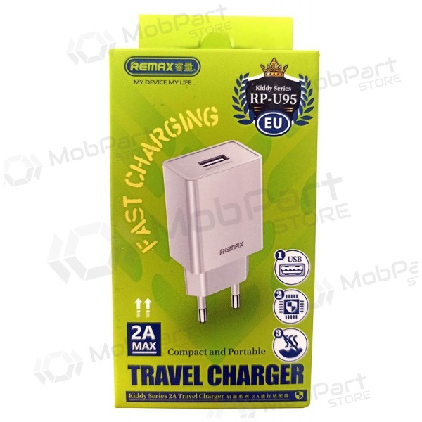 Ladegerät Remax RP-U95 10W USB-A Weiß