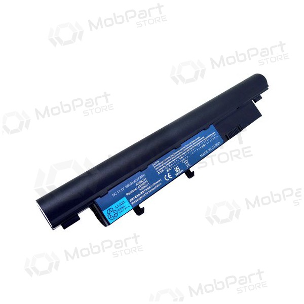 ACER AS09D31, 6600mAh Laptop-Batterie / Akku, Extended