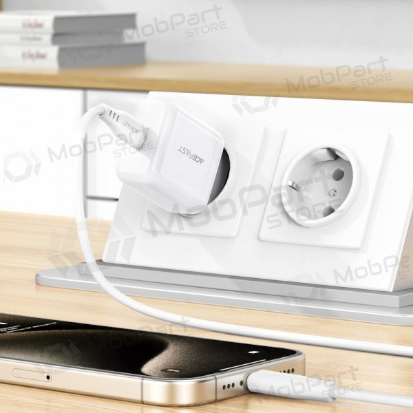 Ladegerät Acefast A130 20W USB-C Weiß