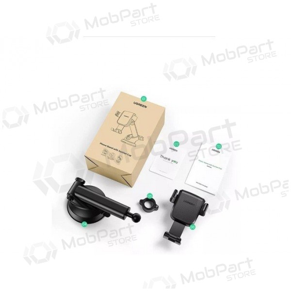 Autotelefonhalterung Ugreen LP200 am armaturenbrett