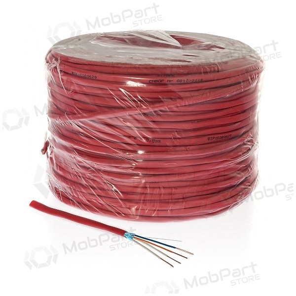 Geschirmtes Brandmeldekabel Bitner YnTKSYekw 2x0.8mm (500m, Eca, monolithisch)
