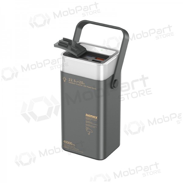 Externe Batterie Power Bank Remax RPP-596 22.5W 40000mAh Grau