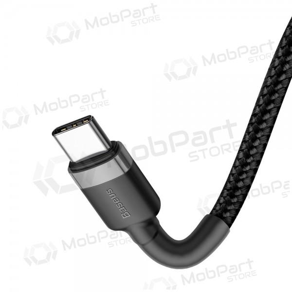 USB Kabel Baseus Cafule PD60W Type-C 2.0m Grau-Schwarz CATKLF-HG1