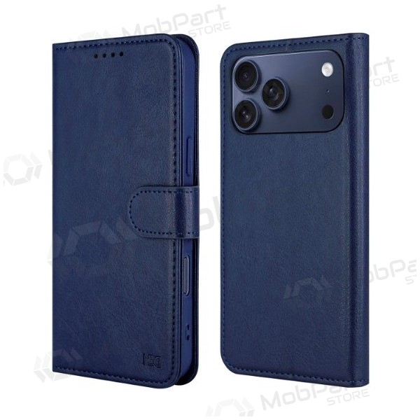Handyhülle HDD Clasp Wallet Case Samsung A135 A13 4G Blau