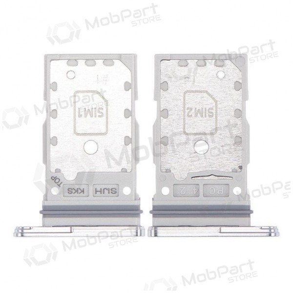 Samsung Galaxy S22 Ultra Dual SIM-Kartenhalter (Weiß) (original)