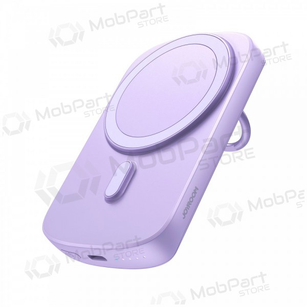 Externe Batterie Power Bank Joyroom JR-W030 20W Magnetic Wireless 6000mAh violetinė
