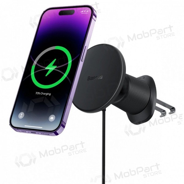 Automobilinis laikiklis-Ladegerät Baseus CW01 MagSafe 15W Schwarz C40141001111-00