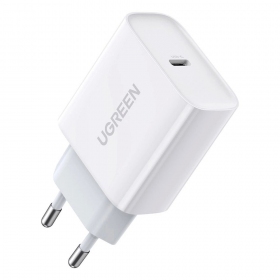 Ladegerät buitinis Ugreen CD137 USB-C 20W 3A Weiß