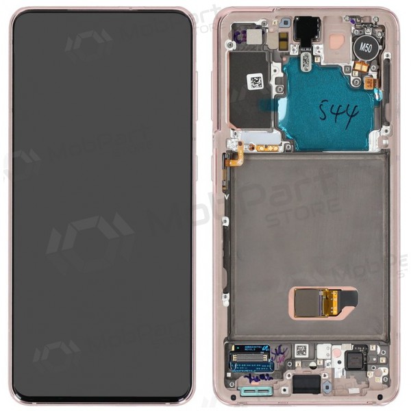 Samsung Galaxy S21 5G Display (Violett) (mit Rahmen) (original) Samsung Galaxy S21 5G Display (Violett) (mit Rahmen) (original)