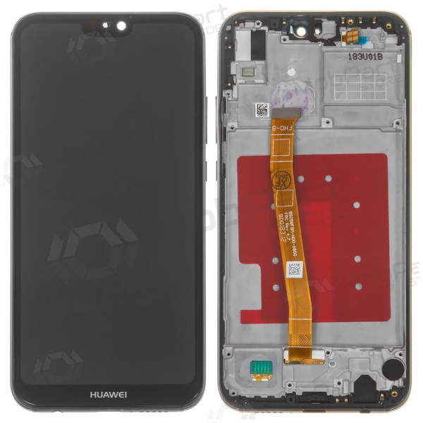 Huawei P20 Lite Display (Schwarz) (mit Rahmen) (gebraucht grade B, original)