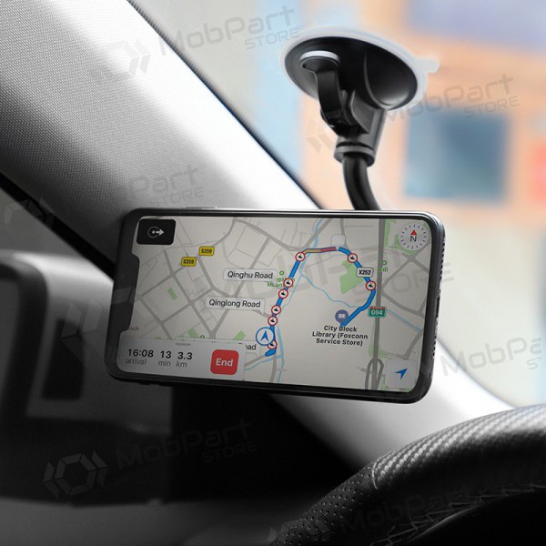 Halterung für Autotelefon Hoco CA55, tvirtinamas ant stiklo, magnetinis