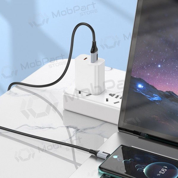 USB Kabel Borofone BX101 USB-A to USB-C 1.0m Schwarz